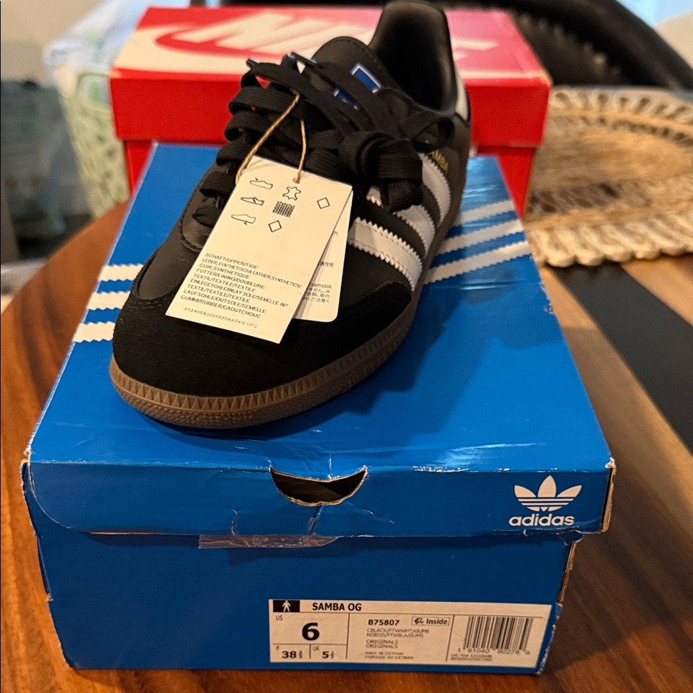 Adidas Samba OG Black and White Sneakers
